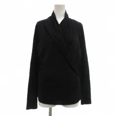 ローレンラルフローレン LAUREN RALPH LAUREN カットソー M カシュクール 長袖 黒 ブラック /NU