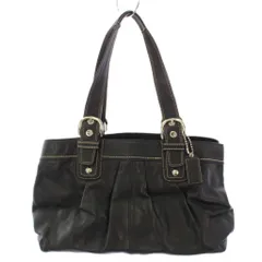 コーチ COACH トートバッグ レザー 黒 F13783 /BM ■MU