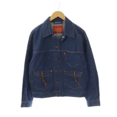 リーバイスレッド Levi's RED デニムジャケット Gジャン ジージャン XS ブルー /ES ■OS