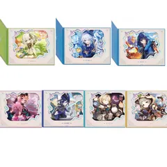 公式正規品　2025 命定の日　色紙　原神　ナヒーダ　フリーナ　オロルン　エミリエ　クロリンデ　フレミネ　早柚　命定之日　2025年　誕生日　誕生祭　生誕祭