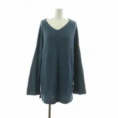 ココディール COCO DEAL ニット セーター ロング 長袖 2 ブルー 77215220 /NQ