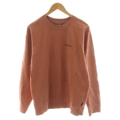 パタゴニア Patagonia ロゴ オーガニック クルー スウェットシャツ トレーナー M ピンク 39603FA20 /AN68