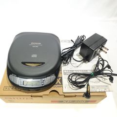 ⭐︎希少⭐︎ aiwa スケルトン 新品未開封 ポータブルCDプレーヤー 平成レトロ 平成を味わう」スケルトンボディのポータブルCDプレーヤー。5680円