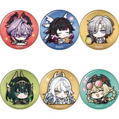 公式正規品 逸聞軼事 シリーズ 缶バッジ 原神 リオセスリ フリーナ