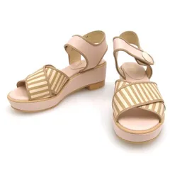 ブルーレーベルクレストブリッジ サンダル  【Aランク】【中古】