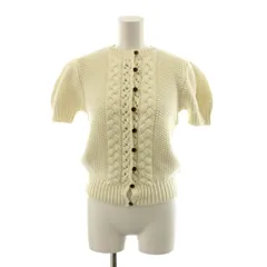 ポロ ラルフローレン POLO RALPH LAUREN カーディガン 半袖 コットン カシミヤ混 S 白 ホワイト 211527602001 /AN11