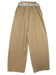 k03251002022　ブランド名不明　Mサイズ　Brown　　パンツ　スラックス　通年