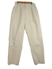 k03251002020　LOWRYS FARM　Mサイズ　White　　パンツ　スラックス　通年