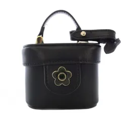 リリーブラウン Lily Brown マリークワント MARY QUANT デイジーミニバニティポーチ ミニバッグ 黒 ブラック /TK