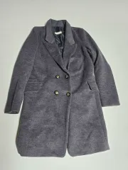NOTE ダブル ウール ハーフコート (グレー) 85