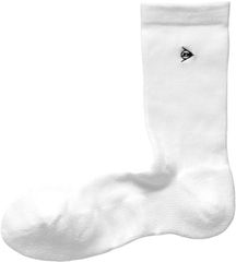 ダンロップ DUNLOP テニス メンズソックス   厚手レギュラー   TPO6650 003 ホワイト