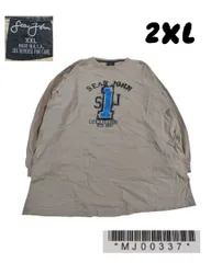 Sean Johnショーンジョン ベージュ Tシャツ XXLロンTMJ00337のサムネイル