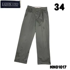 NN01017 90s ランズエンド2タックチノスラックスパンツ34アメリカ製生地YKK USAのサムネイル