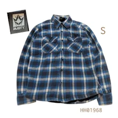 HH01968 RUSTY裏ボアオンブレチェック柄フランネルシャツラスティのサムネイル