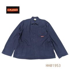 コットンツイルワークジャケットメンズシャツ　ユーロワークHH01953