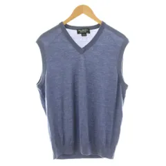 ブルックスブラザーズ BROOKS BROTHERS メリノウール Vネックベスト プルオーバー M 紺 ネイビー /KU ■GY60