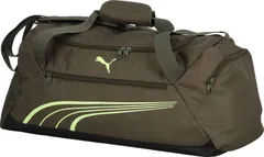 プーマ PUMA FUNDAMENTAL ミディアム かばん バッグ ボストンバッグ ダッフルバッグ クラブ 部活 合宿 旅行 ジム フィットネス トレーニング シューズ収納  091189 09 DARKOLIVE