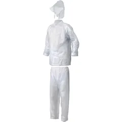 【新品】 マック レインコート クリアセット クリア M AS-1500 0