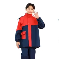 【新品】 [Grcemlvfe] レインコート 上下セット ランドセルレインコート ポンチョ 2way キッズ 男の子 女の子 レインスーツ ジュニア レインウェア 梅雨対策 子供用 合羽 雨具 男女兼用 具 雨合羽 軽量 防水 速乾 夜間反射 1