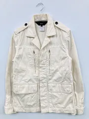 green ミリタリージャケット 2 アイボリー