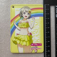 フルカラーパスケース　中須かすみ ラブライブ　虹ヶ咲学園スクールアイドル同好会　W7