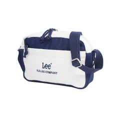 新品 Leeリー Buddy バディリー 横型ボックスショルダーバッグ コットンキャンパス 320-1401