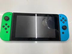 【※ジャンク商品につき商品説明必読】Nintendo Switch 本体《Joy-Con(L):ネオングリーン/Joy-Con(R):ネオンブルー》