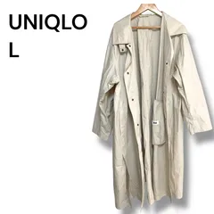 a2178 Uniqlo U ユニクロユー ステンカラーコート L ベージュ 20AW