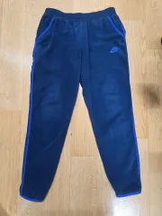 ナイキ ネイビー/ブルー フリース ジョガーパンツ M