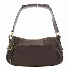 コールハーン COLE HAAN ハンドバッグ ワンショルダー 肩掛け ロゴ レザー 茶 ブラウン系 /GV ■GY11