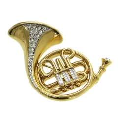 スワロフスキー ブローチ  【Bランク】【中古】