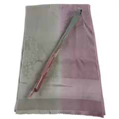 【美品】 和装セット 優品 帯締め帯揚げ2点セット 薄ピンク 正絹 和装小物  【中古】