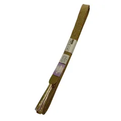 【美品】 帯締め 優品 フォーマル 金糸 黄土色 正絹 和装小物  【中古】