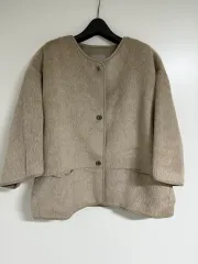 NUEBELL ヌエベル スーリーアルパカ ショート コート F(66 )