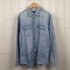 ギャップ  GAP 　classic fit 　デニムシャツ 　ライトブルー　 サイズM　メンズ