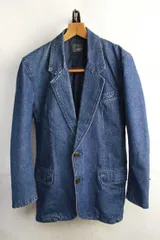 1990年代 LIZWEAR デニム テーラードジャケット（【L】相当）Gジャン【古着】【中古】【メンズ】【レディース】【ヴィンテージ】 【ビンテージ】 【vintage】 90’s 90s 80’s アメカジ 男性 ジージャン リーバイス Levi's