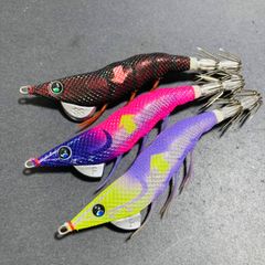 イカメタル オモリグ ドロッパー エギ3個セット - メルカリ