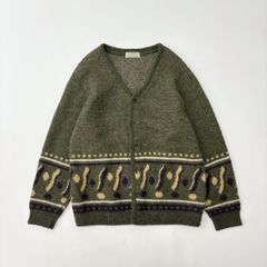 TOGA PULLA モヘアジャガードニットカーディガン - メルカリ
