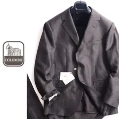 dt425●48●COLOMBOコロンボ●大人の洗練●リネンサマーウールジャケット・パンツ●セットアップスーツ●メンズ●BRIONIブリオーニやロロピアーナ、キートンKitonがお好きな方も