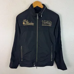 Norton ノートン ブルゾン ロゴ刺繍 ブラック Mサイズ メンズ 古着 ストリート アメカジ　Y2Kのサムネイル