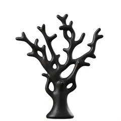 SESHIS ツリー インテリア雑貨 オブジェ ギフト 北欧 置物 クリスマス ミニツリー ブラック [ブラック] [1]