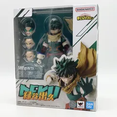 【中古】開封 S.H.Figuarts 緑谷出久 バンダイ 僕のヒーローアカデミア ヒロアカ デク[17]