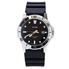 最終値下 【美品】CASIO MDV-107 ラバーベルト サブマリーナ - メルカリ