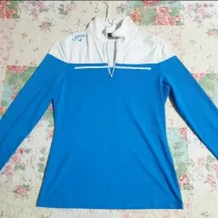 -キャロウェイ レディース ゴルフ 長袖 Tシャツ ブルー