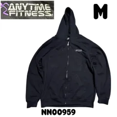 NN00959企業ロゴエニタイムフィットネス フルジップアップパーカーフーディ