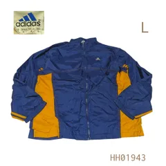 HH01943　90s 00s adidasブルゾンジャケットLネイビーパフォーマンスタグ