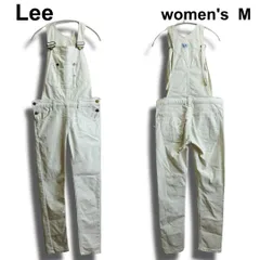 Lee　リー　スキニーオーバーオール　レディース M 相当　ハイストレッチ　LL1150　サロペット　アイボリー ホワイト