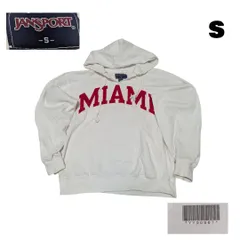 YY00967　マイアミ　カレッジ　ジャンスポーツ カレッジスウェットプルオーバーパーカーのサムネイル