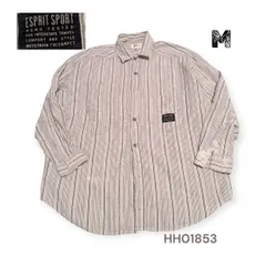 ESPRIT SPORT メンズストライブシャツMグレー HH01853のサムネイル