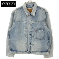 LEVI‘S リーバイス A3174-0006 ｲﾝﾃﾞｨｺﾞ TYPE1 ﾃﾞﾆﾑﾄﾗｯｶｰｼﾞｬｹｯﾄ L